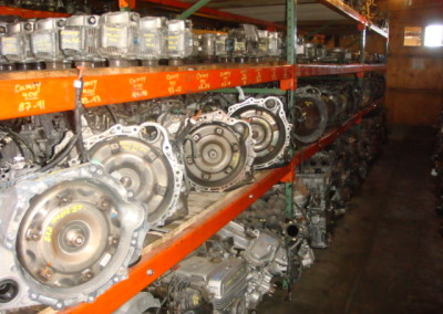 Stock of auto parts in A-Z autopart