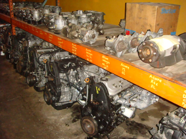 Stock of rebuilt engine for Accura TL, CL, RSX, and RL