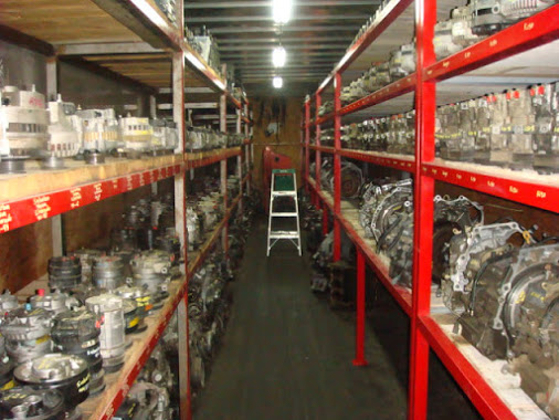 Auto-parts on the shelf ready to have your car fixed with