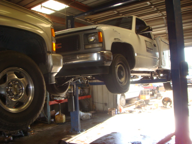 GMC truck lifted